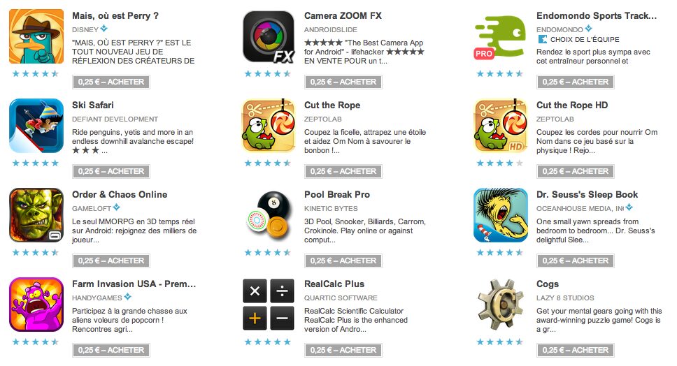 Google Play Promotions, Google Play Promotions : les jeux du jour 4