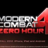 Modern Combat 4 Modern Combat 4 Zero Hour : les trailers ! Jeux Android