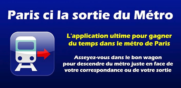 Paris ci la sortie du metro Android App
