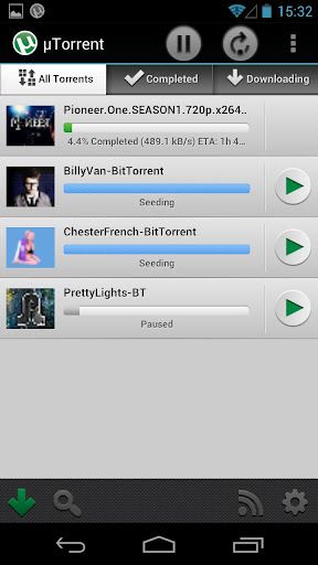 uTorrent, µTorrent sur Android : le client BiTorrent est dispo en version beta