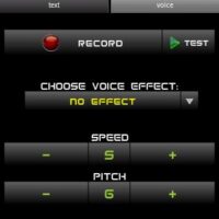 Changeur de voix android app