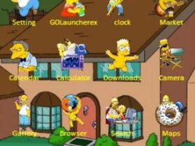 The Simpsons theme go launcher android