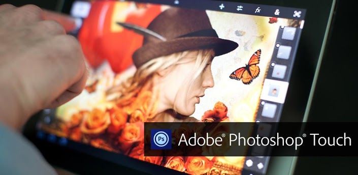 Adobe Photoshop Touch, Adobe Photoshop Touch : compatibilité tablettes 7 pouces