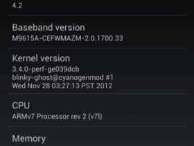 Nexus 4 Cyanogenmod 10.1