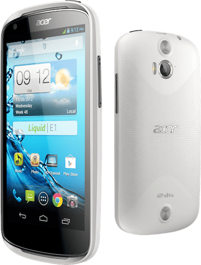 android acer liquid E1 photo