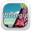 logo Whiteout GO LauncherEX Theme