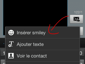 comment envoyer smiley sms android