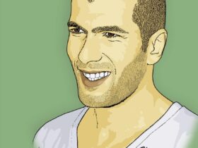 zinedine zidane dessin wallpaper android