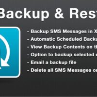 SMSBackupRestore android app gratuite