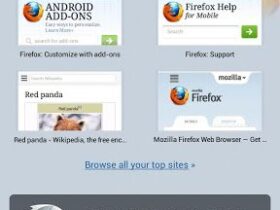 Firefox Android Firefox Beta Android mis à jour en version 20 : navigation privée par onglets, corrections… Applications