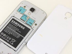 galaxy s4 batterie et coque arriere