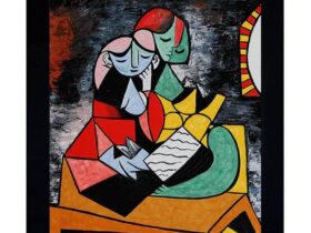 wallpaper picasso guitare android