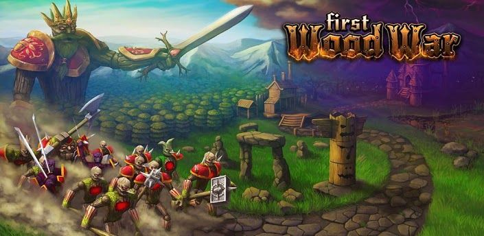 first wood war rts android jeu