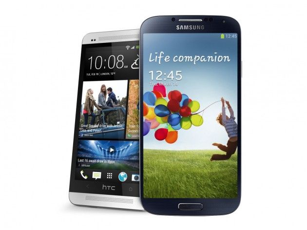 Samsung Galaxy S4 HTC One, Cinq raisons pour préférer le Samsung Galaxy S4 au HTC One