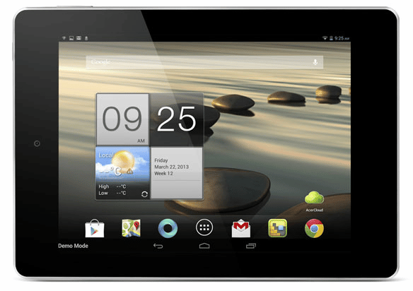 acer iconia a1 android 8 pouces