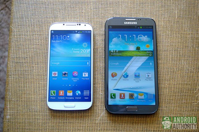galaxy S4 Galaxy Note 2 Samsung