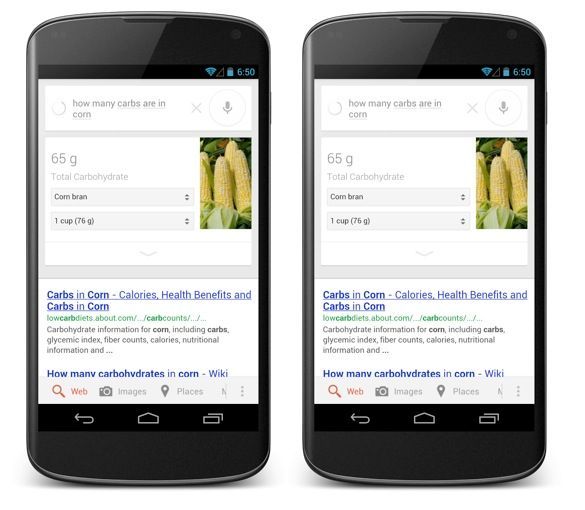 Google Now Google Now va s’intéresser à la diététique Actualité