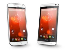 Samsung Galaxy S4 Google Edition et HTC One Google Edition