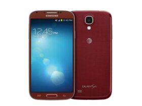 galaxy s4 rouge