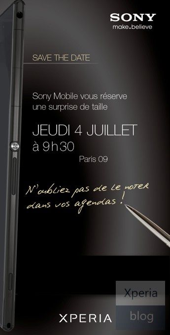 Sony Honami, Le Sony Honami présenté à Paris jeudi ?