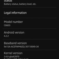 sony xperia z android 4.2.2 capture