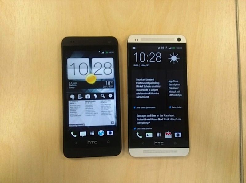 android htc one et htc one mini