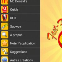 fast food restaurant android app gratuite