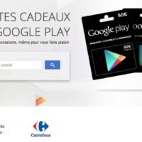 google play cartes cadeaux france