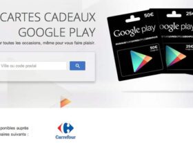 google play cartes cadeaux france