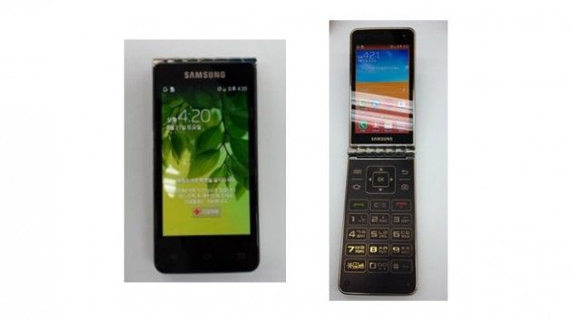 Samsung Galaxy Folder, Samsung Galaxy Folder : premières photos du téléphone à clapet