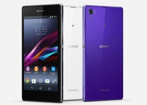 Le Sony Xperia Z1 en noir, blanc et violet ? Appareils