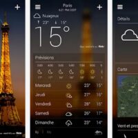 yahoo meteo android app gratuite