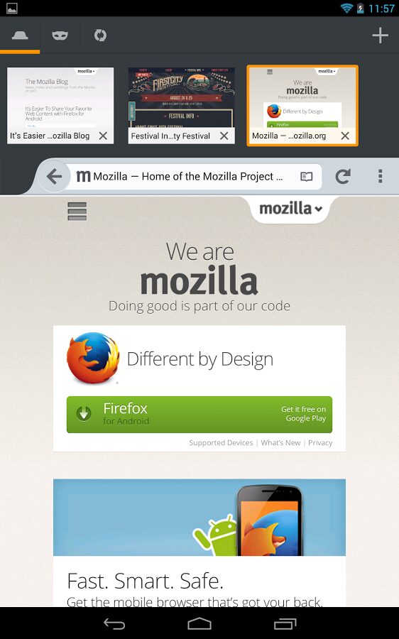 firefox v24 android