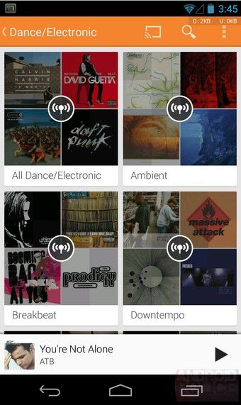 Google Play Music 5.2 revoit ses radios Applications
