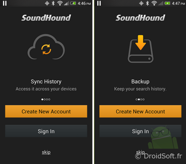 Soundhound cloud android