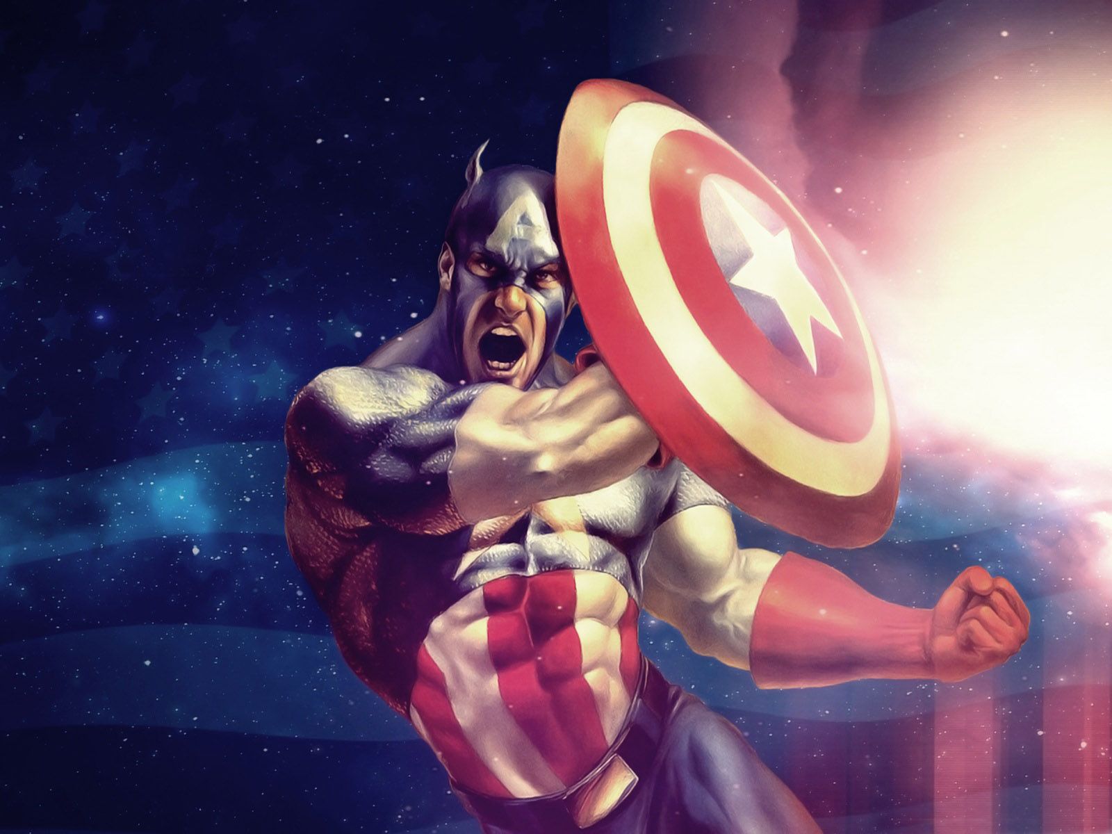 Captain America wallapper android fond gratuit