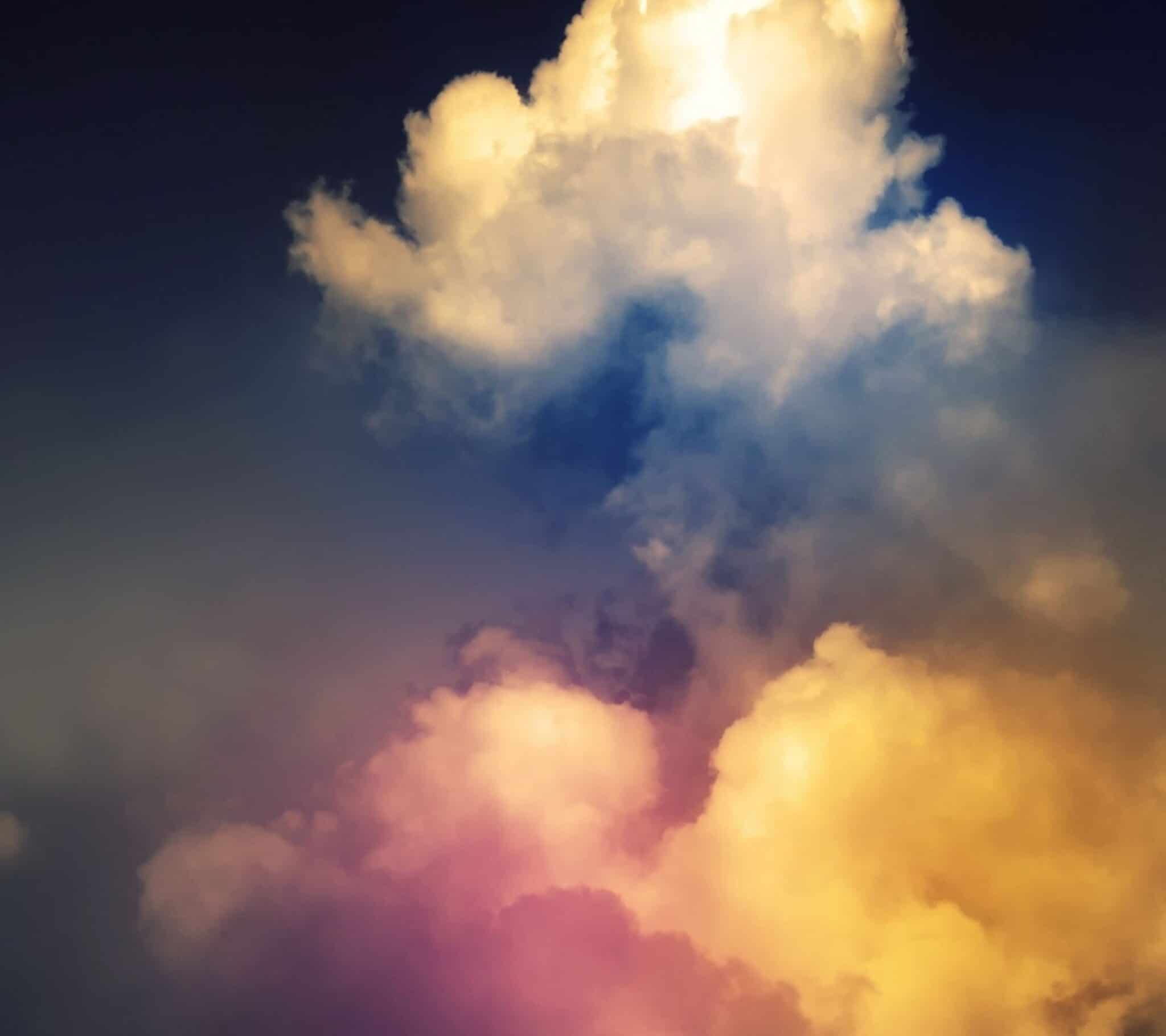 color clouds galaxy S4 htc one xperia z wallpaper android