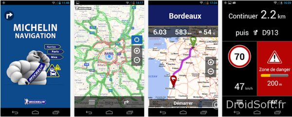 michelin navigation android