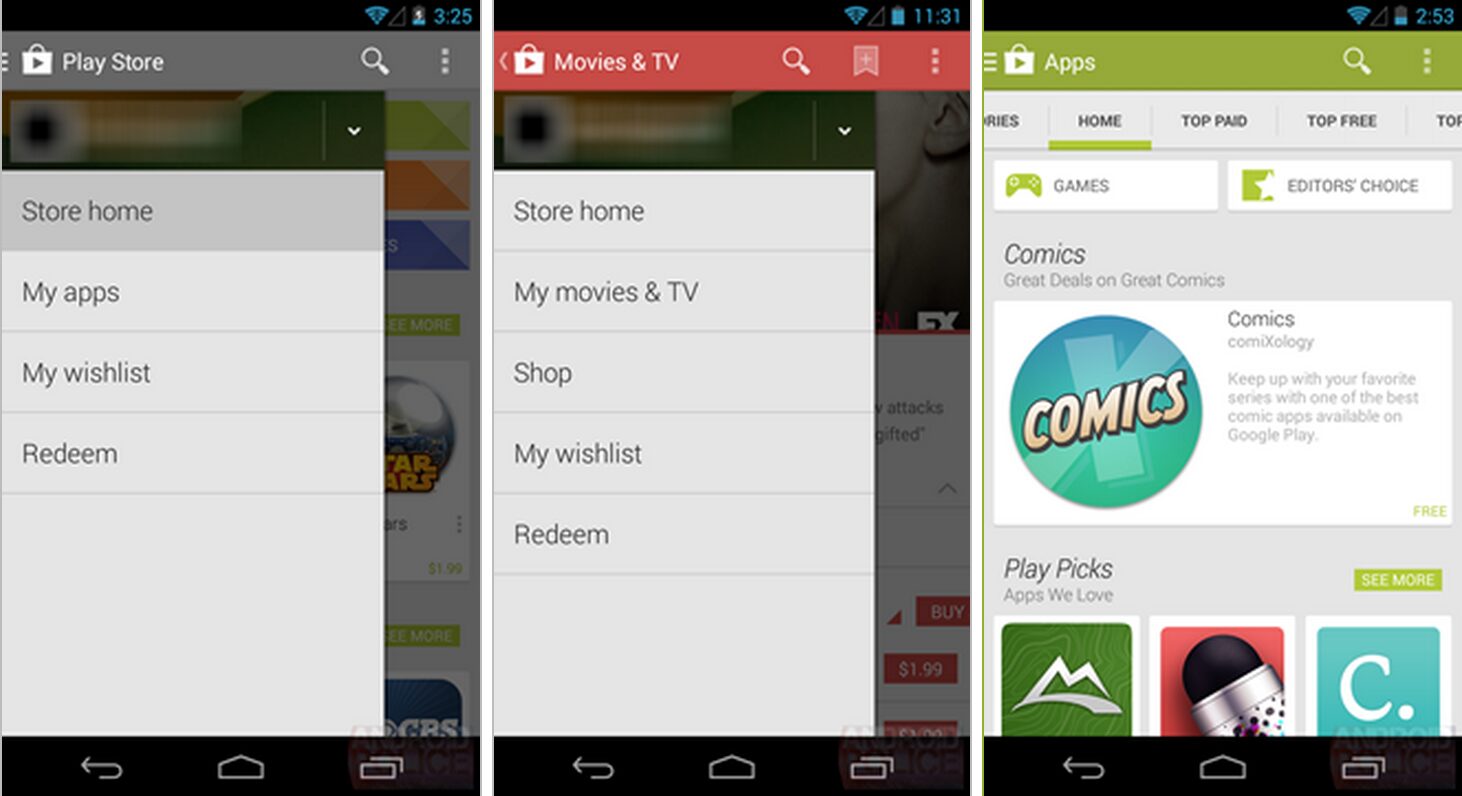 play store android 4.4 kitkat