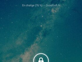 comment afficher un texte sur le lockscreen android