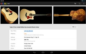 ebay android, eBay se met à jour sur Android