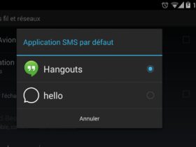 tuto sms hangouts android