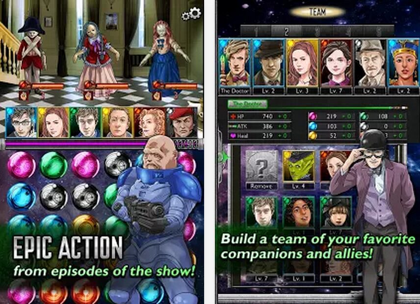 Doctor Who legacy android jeu gratuit apk