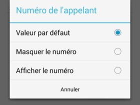 comment masquer numero android galaxy S3 S4 HTC One Nexus 5 Xperia Z