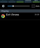 exit chrome android app