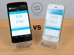 nexus 5 vs iphone 5S test