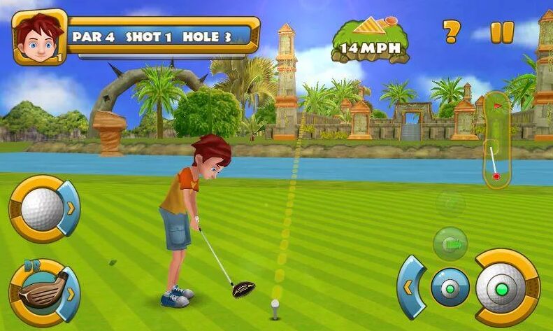 championnat de golf, Championnat de Golf : jeu gratuit Android