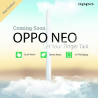 L’Oppo Neo sera utilisable avec des gants [EDIT] Appareils