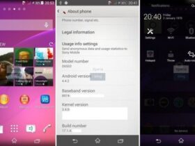 android-4.4.2-kitkat sony xperia z2 sirius