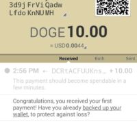 Les BitCoins débarquent sur le Google Play avec Dogecoin Wallet Applications